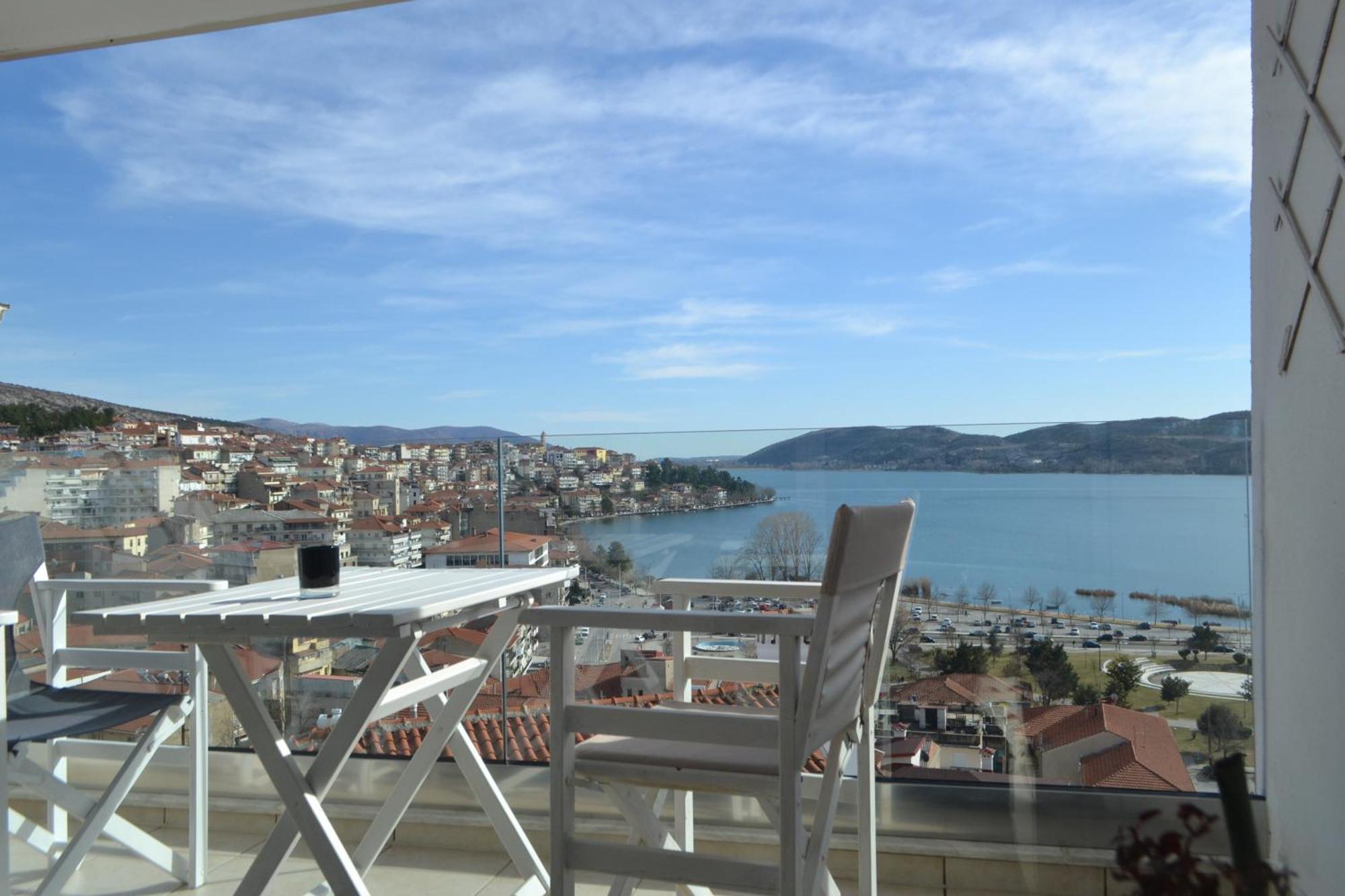 Calm Lake Balcony Kastoria Extérieur photo